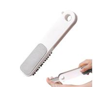 Yanayi Éliminateur De Cors Du Pied - Brosse Double Face en Acier Inoxydable 2 en 1 - Lime à Pieds en Métal contre Peau Morte,Pour Adultes Hommes Femmes Soin Quotidien Voyage Salon Douche Et Bain Spa