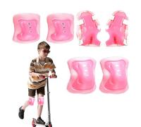 Yanayi Ensemble d'équipement de Protection pour pour Patins à roulettes, genouillères et coudières pour Jeunes | Coussinets de Protection pour Sports d'équitation pour Genoux,Kit de genouillères,