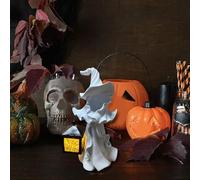 Yanayi Figurines Et Statuettes De Sorcière,Statuette Halloween Sorcière à la Lanterne | Décoration Intérieure et Extérieure pour Salon Jardin Chambre Fête Cheminée Patio