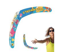 Yanayi Jouets Volants pour Adultes,Dards de Retour en Forme de V Cartoon - Jeu D'adresse Extérieur Disque Sport Jardin Novelty Loisir Camping Cour