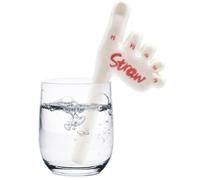 Yanayi Paille En Forme De Doigt De Pied | Paille Réutilisable Faite À La Main Avec Humour Et Originalité,Pailles Humoristiques Pour Boissons - Parfait Pour La Pêche Le Camping Le Pique-Nique Les Fêtes