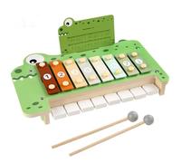 Yanayi Petit piano pour - Jouet musical avec fonction d'apprentissage - Jeu éducatif interactif portable pour favoriser la coordination œil-main - Pour la maison, les voyages, la maternelle et