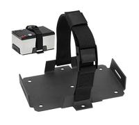 Yanayi Plateau de montage de batterie, petit plateau de batterie, Porte-batterie petite boîte de rangement, Matériel de pont de bateau avec sangle de maintien pour les générateurs, motos, VTT, Jetskis