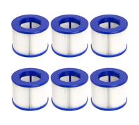 YanBan 6 pièces de Remplacement de Filtre de Type VI Compatible avec GYMAX Le Spa, pour la Plupart des spas, Filtre de Piscine Gonflable