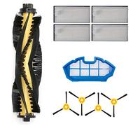 YanBan Kit de Remplacement pour Ecovacs Deebot N79S N79 pour RoboVac 11 11C pour Conga Excellence 990, Ensembles de brosses à Rouleau, Filtre Hepa, Brosse latérale, Filtre Primaire.