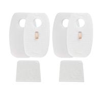 YanBan - Lot de 2 filtres de rechange pour Shark Rocket HV380uk HV380UKT HV380W HV381 HV382 HV383 HV384Q Compatible avec Shark DuoClean Filtres en mousse et feutre de rechange XFFH380 XPSTFH380