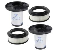 YanBan Lot de 4 filtres d'aspirateur réutilisables compatibles avec Rowenta X-Force Flex 11.60, 12.60, 14.60 et 15.60 (2 filtres pré-et 2 filtres post-moteur), remplace ZR009007 et ZR009008
