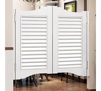 YANBI Porte Saloon Porte de Saloon Portes Battantes de Café en Bois, Porte Moderne à Deux Battants pour Salon Intérieur, Porte de Bar avec Charnières (Size : W95xH90cm(37 3/8" x35 7/16"))