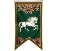 Yanbooch Lotr Rohan Bannière drapeau Man Cave Chambre Maison Bureau Party Decor 76,2 x 127 cm