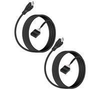 YANBORONSN Câble adaptateur USB 10 broches embase carte mère vers MICRO USB, angle droit MICRO USB mâle vers femelle, câble tressé 10 broches pour carte mère, pour et carte graphique (lot de 2, 0,5 m)