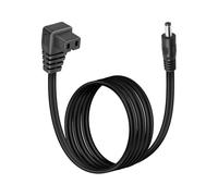 YANBORONSN Câble d'alimentation 14AWG DC5521 vers 12V pour réfrigérateur de Voiture Cordon d'alimentation DC 5.5mmx2.1mm vers 2 Broches pour Banque d'énergie Portable, Refroidisseur de Voiture (1.5M)