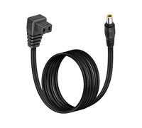 YANBORONSN Câble d'alimentation 14AWG pour réfrigérateur de voiture DC7.9x0.9mm (7.9x5.5mm) - Cordon d'alimentation 12V DC7909 à 2 broches pour réfrigérateur de voiture, Noir (1.5M/4.9FT)