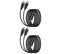 YANBORONSN Câble de Charge Fractionné Multi USB-C 2 en 1, Connecteur Femelle USB-C vers 2 Mâles Type C, Câble d'Alimentation en Y, Pas de Transfert de Données, 1M (Lot de 2)