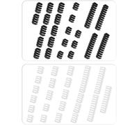 YANBORONSN Kit de 48 peignes de câble d'alimentation avec peignes de câble d'alimentation et gestion des câbles CPU 24 broches x 8,8 broches x 24,6 broches x 16,3 mm à 3,4 mm