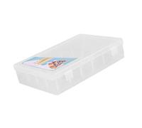 YANBOYI Boîte de rangement transparente pour bobines de fil à coudre 42 bobines de fil à coudre