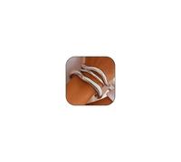 YANCHUN Bracelet en or pour femme - Bracelet épais - Ne ternit pas - Or et argent - Pour femme - Cadeau tendance, Métal, No Gemstone