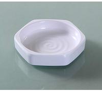 Yanco OK-3001 Osaka-1 Lot de 48 Plats à Sauce en mélamine Blanc Diamètre 10,5 cm