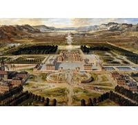 YANCONG Puzzle Enfant Classique 1500Pièces, Peinture d'art du Château De Versailles Puzzle en Bois 87X58Cm