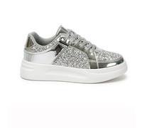 Yancremio Baskets À Plateforme pour Femme À Paillettes Et Sequins | Baskets Basses Tendance, Confortables Et Décontractées Pour Tous Les Jours