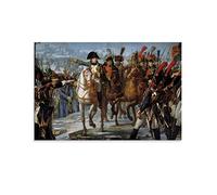 YANDING Poster décoratif sur toile Napoléon Bonaparte - Art mural moderne pour chambre à coucher - 40 x 60 cm