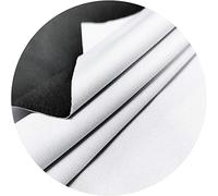 Yandood Écran de projection en polyester élastique à faire soi-même - 150 x 266,7 cm - Pour écran de projection 16:9 maximum de 330,2 cm - Dos noir - Tissu textile 4K Ultra HD
