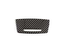 YANER Cache-cendrier pour BMW M3 E90-E93 2007-2013 en fibre de carbone véritable (doux) plaque autocollant pour intérieur de voiture