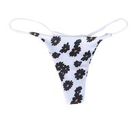 YANFJHV Bas de bikini femme sexy : short de plage short de bikini ventre plat triangle short de bain bikini slip motif léopard string short de bain short de bain taille basse bas bas pantalon de