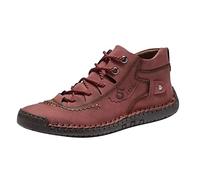 YANFJHV Chaussures de loisirs pour homme - Imprimé en cuir - Chaussures de sport plates et légères - Chaussures de marche extra larges - Chaussures d'affaires minimalistes - Grandes tailles