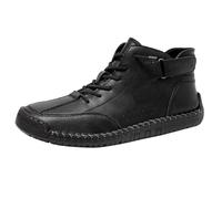 YANFJHV Chaussures de sport pour homme - Blanc - Chaussures de fitness d'hiver - Grandes tailles - Chaussures de marche réglables - Chaussures de randonnée minimalistes - Pour pieds larges