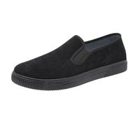 YANFJHV Chaussures d'été en tissu pour homme - En velours côtelé - Sans lacets - Chaussures de marche - Chaussures de sport - Chaussures de sport minimalistes - Chaussures plates - Chaussures de