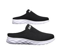 YANFJHV Chaussures orthopédiques pour diabétiques - Chaussures de santé à enfiler - Sabots et mules respirantes - Semelle souple - Chaussures d'été en maille - Taille 39-47, Blanc., 40 EU