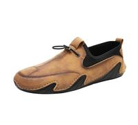 YANFJHV Chaussures pieds nus pour homme - Imperméables - Antidérapantes - Chaussures de sport à enfiler - Semelle souple - Chaussures de travail - Couleur unie - Chaussures monobloc - Chaussures de