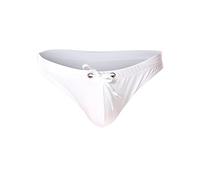 YANFJHV Collants sexy à taille basse avec motif d'arbre à oiseau imprimé, maillot de bain pour adultes, sous-vêtements de cyclisme pour homme, Blanc., XL