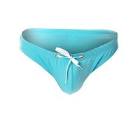 YANFJHV Collants sexy à taille basse avec motif d'arbre à oiseau - Pour vacances, plage, imprimé - Maillot de bain pour adulte - Pour homme, BU1, M