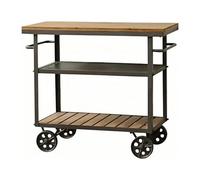 YANG11FAN Chariot Roulant Utilitaire Chariot de Cuisine Mobile à 3 Niveaux, Support Rangement Roulant for Chariot Service Boissons