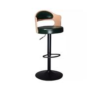 YANG11FAN Confortable Levage et abaissement Simples des chaises de Bar Chaises à Pieds Hauts Dossiers ménage Caisses enregistreuses en Bois Massif réception