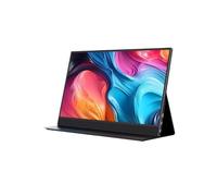 YANG11FAN Écran Portable Écran Tactile Portable de 15 Pouces Full HD 1080p 60 Hz, Gamme de Couleurs 100% sRGB Moniteur Portable