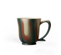 YANG11FAN Exquis 1 lot de tasses à café bleues, capacité 10,15 oz, en céramique émaillée couleur sous glaçure, for usage personnel ou professionnel Bureau à domicile