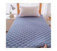 YANGAFJDUA Matelassé Matelas Futon Japonais Tatami avec Bande Élastique, Enroulable Matelas de Sol Pliable Camping, Épais Tapis de Sol Tatami, Pliable Tapis de Couchage Tente,D,90x190cm/35x75in