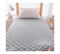 YANGAFJDUA Matelassé Matelas Futon Japonais Tatami avec Bande Élastique, Enroulable Matelas de Sol Pliable Camping, Épais Tapis de Sol Tatami, Pliable Tapis de Couchage Tente,A,150x200cm/59x79in