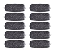 Yangbaga 10 Pcs Extra Rugueux Rouleaux de Remplacement pour Scholl Velvet Smooth Express Pedi Râpe Electrique Rouleaux de Rechange