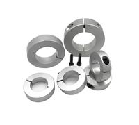 YANGC 1 pièces Type ouvert anneau fixe roulement de lumière manchon de limite manchon de verrouillage en aluminium anneau automatique positionnement colliers d'arbre avec fente(14-30-10)