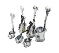 YANGC 10 résistances chauffantes en céramique 220 V, élément chauffant en acier inoxydable, anneau chauffant for machine de moulage par injection(ID35mm hight60mm)