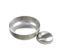 YANGC 19 25 32 38 45 48 51 57 60 63 76 89 102 108mm OD 304 raccord de tuyau en acier inoxydable tête aveugle embout de Tube rond usage industriel(3mm Thickness,63mm OD)