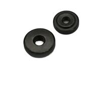 YANGC 2/5/10 pièces M2 M2.5 M3 M4 M5 M6 M8 M10 Acier inoxydable 304 au carbone, zingué et nickelé, écrou moleté de réglage sans outil(Black plated,2pcs M8)