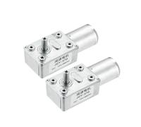 YANGC 2 pièces JGY370 DC 6 V 12 V 24 V réversible motoréducteur à vis sans fin réducteur moteur 6mm D forme arbre couple élevé boîte de vitesses moteur de réduction(10rpm,12V)