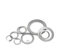 YANGC 5/10/50 rondelles de blocage DIN9250 en acier inoxydable 304, rondelles de blocage obliques imprimées M2.5 M3 M4 M5 M6 M8 M10 M12 M14 M16 -M30(M16 (10pcs))
