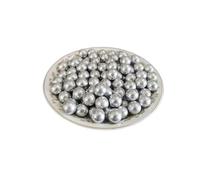 YANGC 50 à 200 billes en aluminium massif de haute qualité, diamètre 0,5/1/2/3/4/5/6/8/10/12 mm, finition aluminium pur 1060/1070.(5mm-100pcs)