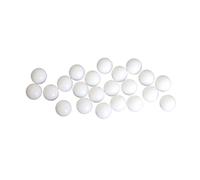 YANGC Billes en polyoxyméthylène (POM) / plastique solide de 15 mm for vannes à boisseau sphérique et roulements(5pcs)