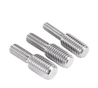 YANGC Boulons réducteurs à double extrémité en acier inoxydable 304, vis de conversion M3 M4 M5 M6 M8 M10 M12 M14 M16((5pcs) M4x10-M10x10)